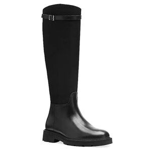 NEW La Canadienne Quintin Knee High Riding Boots Womens 9 Black City Waterproof